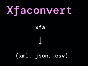 xfaconvert